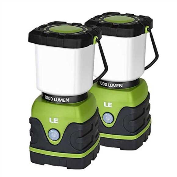 LE 1000LM Battery Powered LED Camping Lantern - Picture 1 of 7